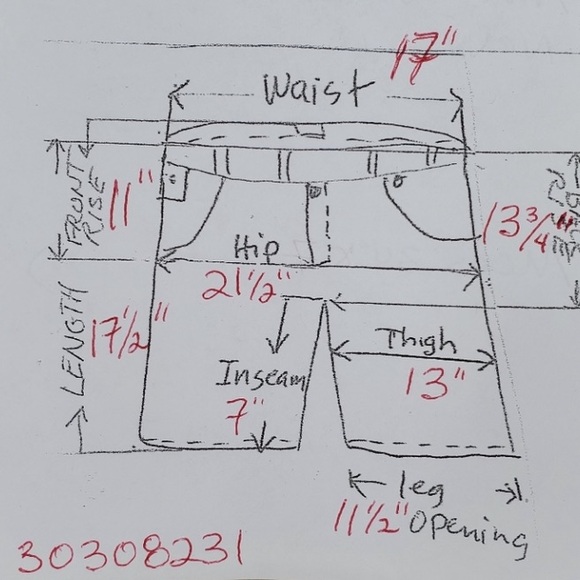 Mack Weldon 7” Shorts Men 34 Navy Chino Casual Comfort Maverick Tech Performance - Picture 3 of 12